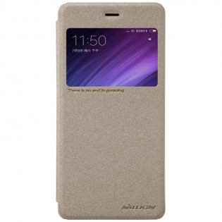 Чехол книжка Nillkin Sparkle Leather XIAOMI RedMi 4 Gold SP-LC REDMI4
